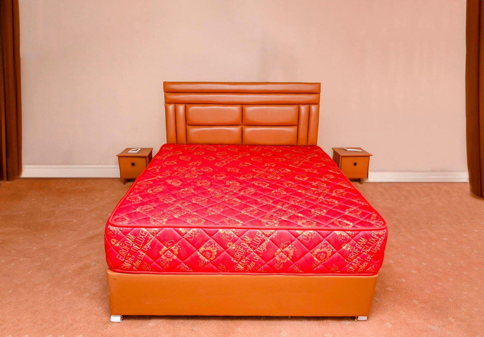 Smart Quilted Maroon Front 1